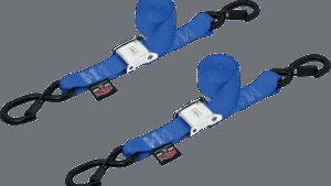 POWERTYE MFG. Cam Tie-Downs - 1-1/2" x 5-1/2' - Red