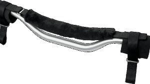 POWERTYE MFG. Soft Tie Handlebar Hand Cuff - Black