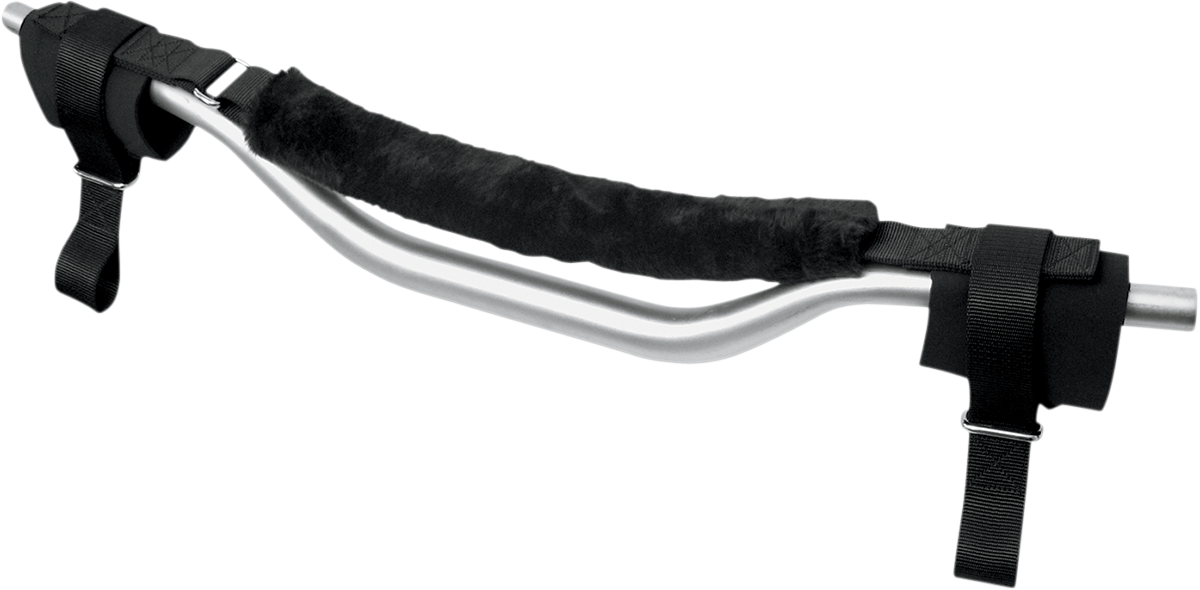 POWERTYE MFG. Soft Tie Handlebar Hand Cuff - Black