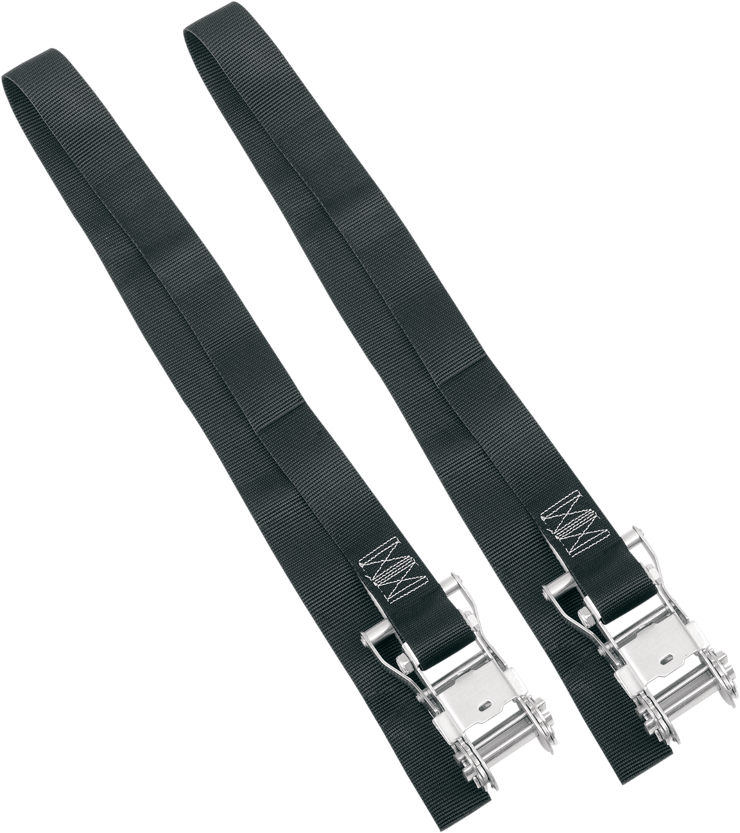 POWERTYE MFG. Endless Ratchet Tie-Downs - 1-1/2" x 4' - Black