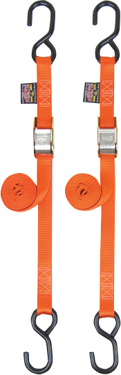 POWERTYE MFG. Standard Tie-Downs - 1" x 5-1/2' - Orange