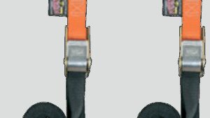 POWERTYE MFG. Soft-Tye Tie-Downs - 1" x 5-1/2' - Orange