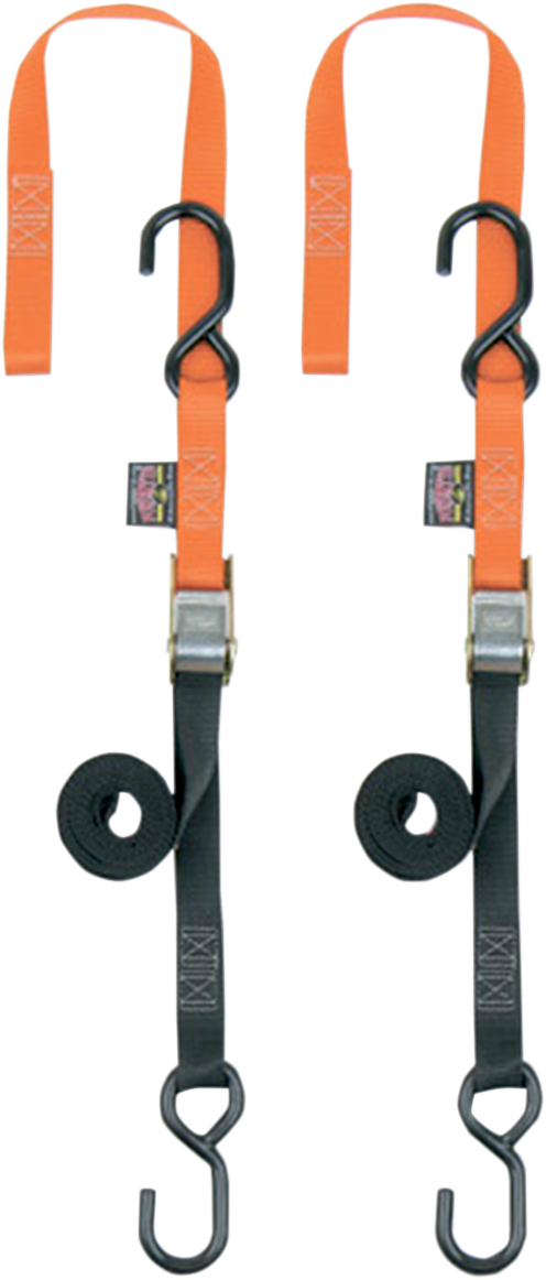 POWERTYE MFG. Soft-Tye Tie-Downs - 1" x 5-1/2' - Orange