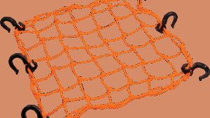 POWERTYE MFG. Adjustable Cargo Net - Orange