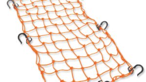 POWERTYE MFG. Adjustable Cargo Net - Orange