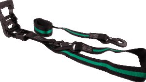 ERICKSON Ratchet Tie-Downs - 1-1/2" x 8' - Black
