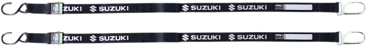 FACTORY EFFEX Tie-Downs - Black - Suzuki