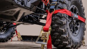 CALIBER TrailBlazer ORV Tie-Downs with Carry Bag - 2 Pack