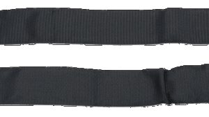 MOOSE OFFROAD Axle Straps - 2"x30" Black - Pair