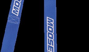 MOOSE OFFROAD 1-1/2" Tie-Downs with Swivel Hooks - Blue