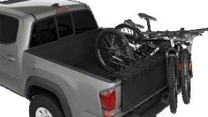 THULE GateMate PRO Truck Bed Bike Rack - Black - 8 Bike Capacity