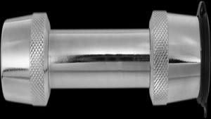 TRIMAX LOCK-RCVR 5/8X3-1/2 CHRME