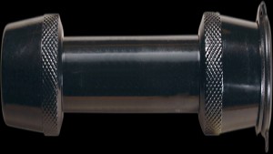 TRIMAX LOCK-RCVR 5/8X3-1/2 BLACK