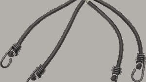 PARTS UNLIMITED Bungee Cord - 4 Hook - 24"