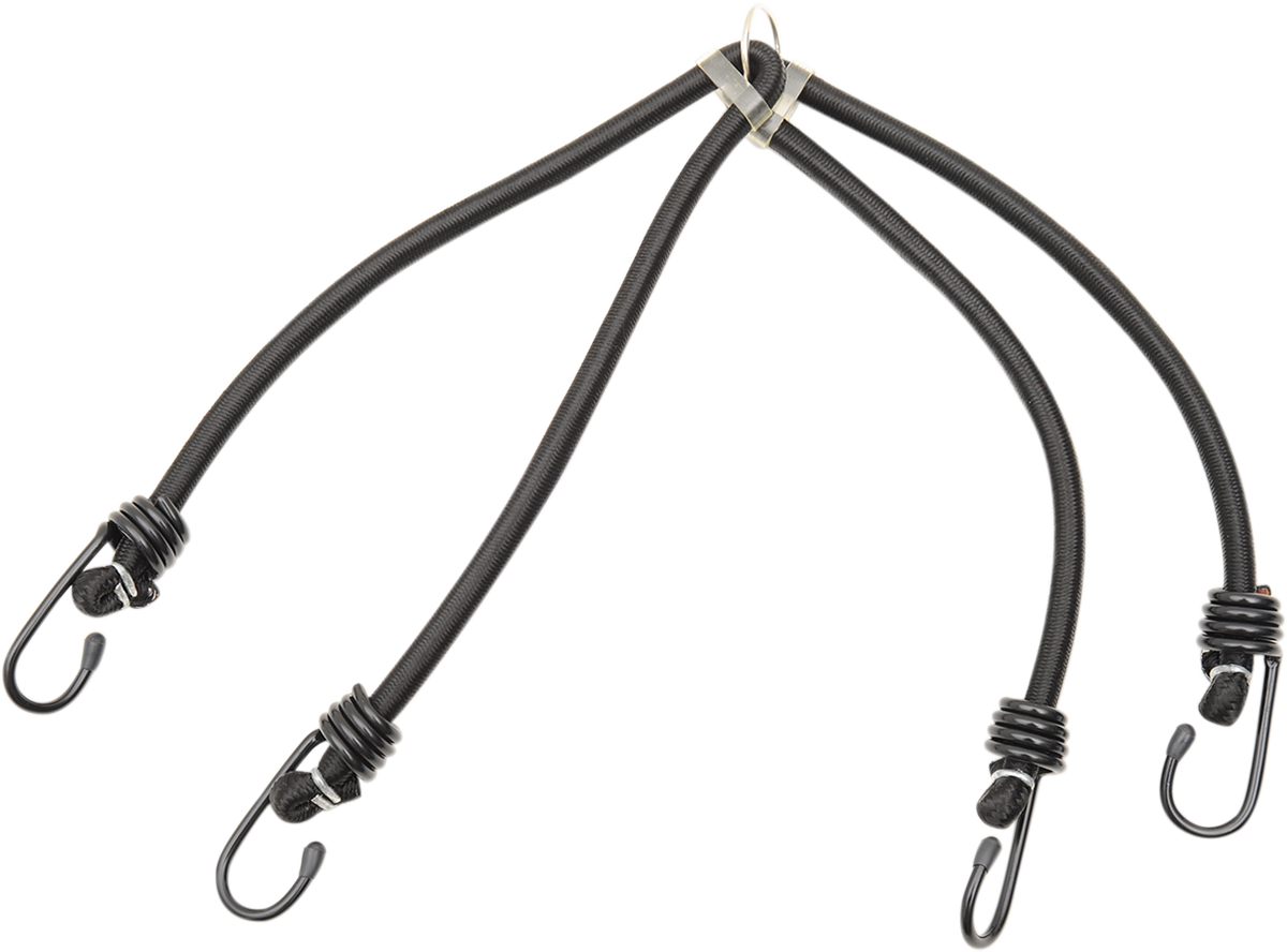 PARTS UNLIMITED Bungee Cord - 4 Hook - 24"