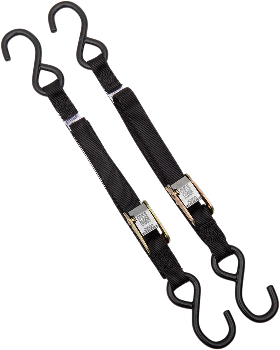 ANCRA Standard Tie-Downs - 1" x 5-1/2' - Black