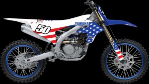 D'COR VISUALS GRAPHIC KIT COMPLETE USA YAMAHA