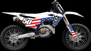 D'COR VISUALS GRAPHIC KIT COMPLETE USA HUSQVARNA