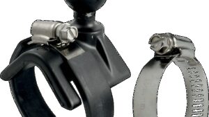 RAM MOUNTS Universal Ball Mount - V-Clamp Base - 1"-2"