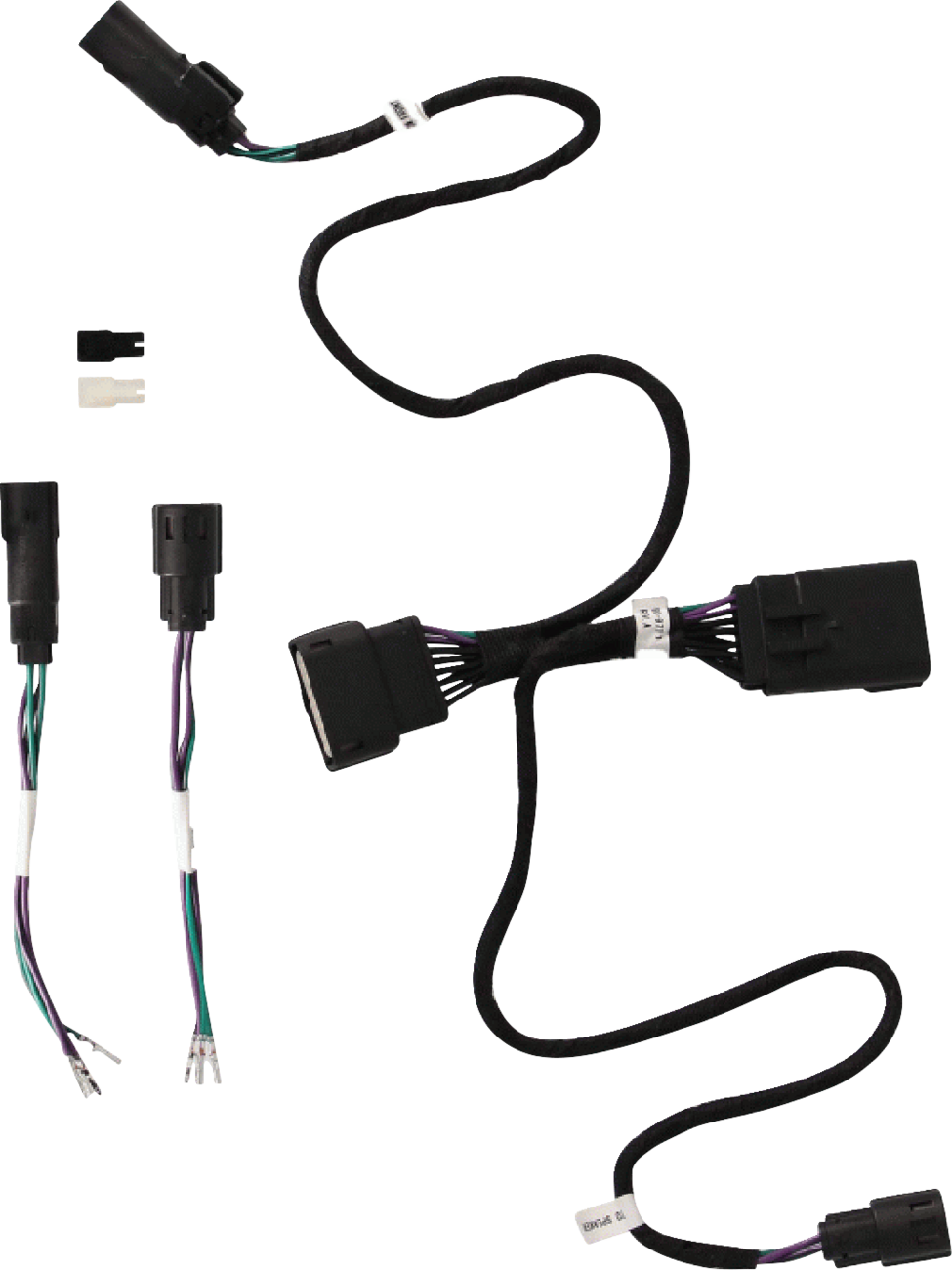 SADDLE TRAMP Rear Audio T-Harness - '14-'22 FLHTK