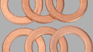 GOODRIDGE Crush Washer - 7/16" - 6 Pack