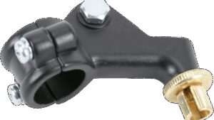 PARTS UNLIMITED Two-Piece Black Lever Holder - Left