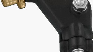 PARTS UNLIMITED Two-Piece Black Lever Holder - Left