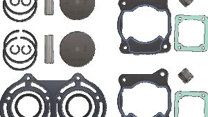 WSM Top-End Rebuild Kit - 64.50 mm - Platinum Series - Yamaha
