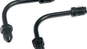 GOODRIDGE Tube Adapter - 90° - Long - Black