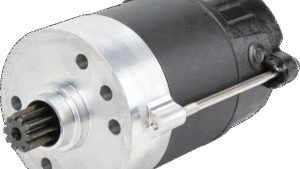 DRAG SPECIALTIES Starter - Black - '67-'80 Big Twin