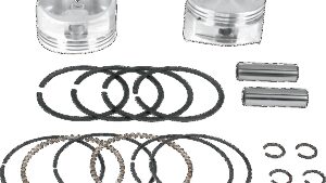 S&S CYCLE Piston Kit - For 100"/107" Super Sidewinder® - 4.000" - +0.010"
