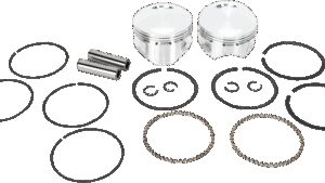 S&S CYCLE Piston Kit - For 113" Super Sidewinder® - 4.000" - Standard