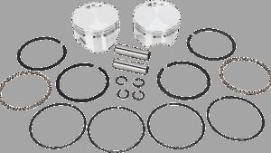 S&S CYCLE Piston Kit - For 113" Super Sidewinder® - 4.000" - +0.020"