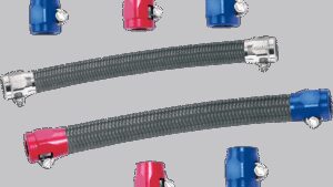 GOODRIDGE Hose Finisher - 5/16"-3/8" - Red