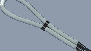 ATLANTIS Sunglasses Cord - Silver