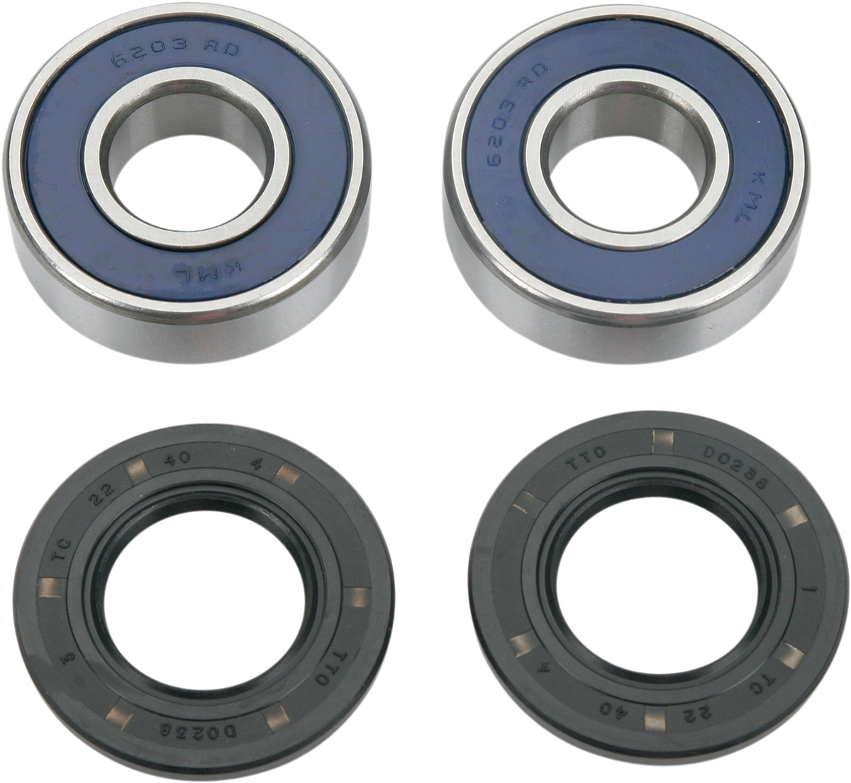 MOOSE OFFROAD Wheel Bearing Kit - Front - KX 125/250/500