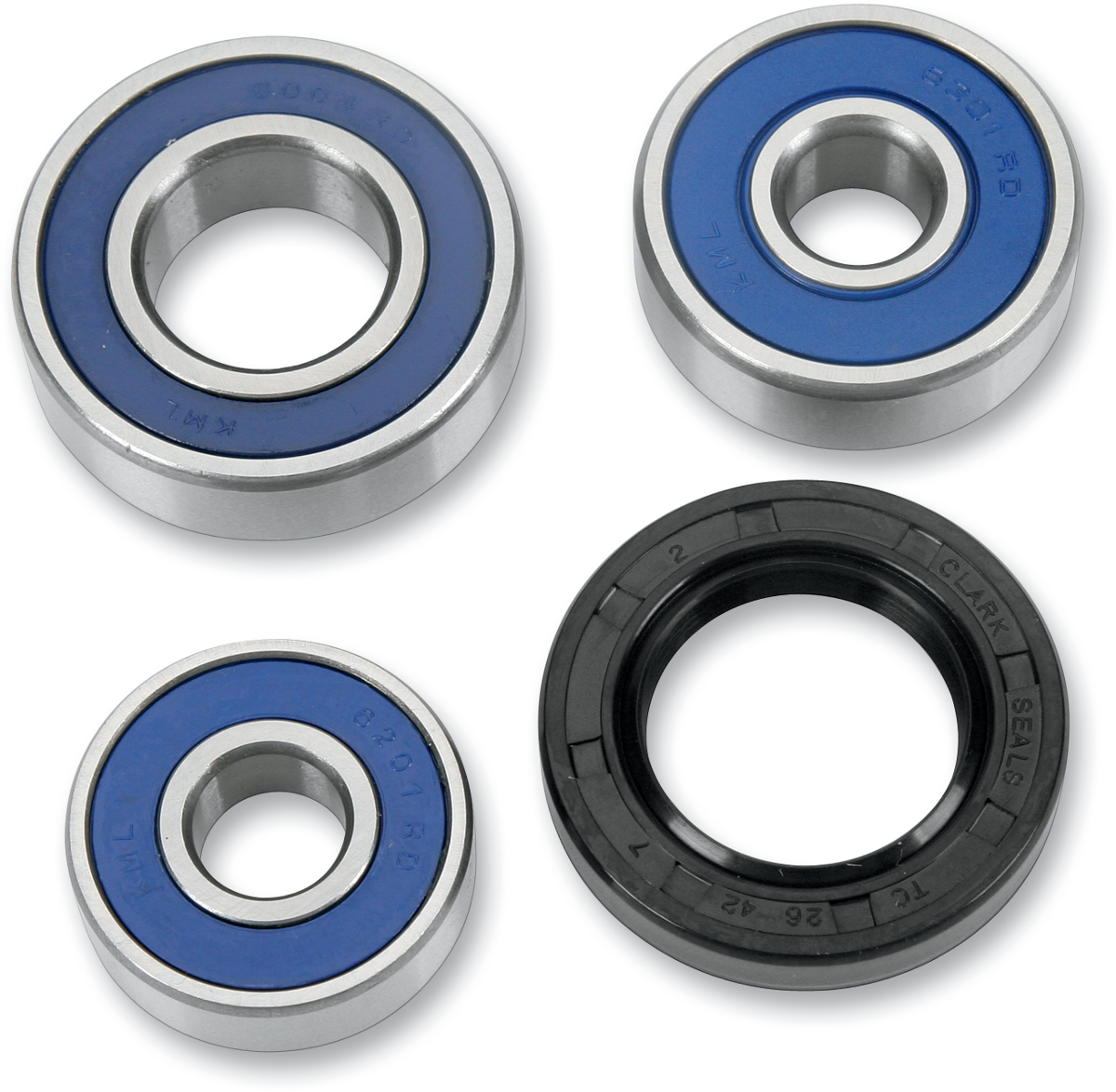 MOOSE OFFROAD Wheel Bearing Kit - Rear - DR-Z/KLX 110