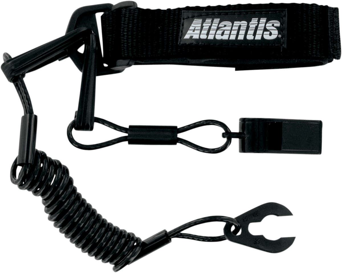 ATLANTIS Lanyard with Whistle - Yamaha - Black