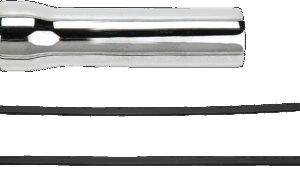 COBRA Chromed Driveshaft Cover - Volusia