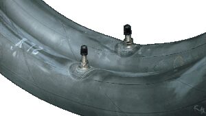 BRIDGESTONE Inner Tube - Standard - 17" - TR-4 - Center Metal Valve