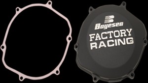 BOYESEN CLUTCH CVR CR250 BK 02-07