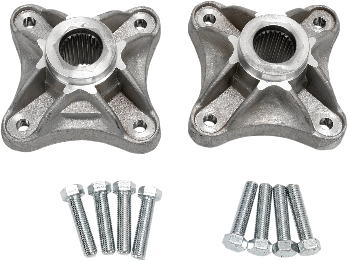 DURA BLUE Wheel Hubs - Rear - Standard - 26 Spline - 4/110 - Suzuki/Arctic Cat/Kawasaki