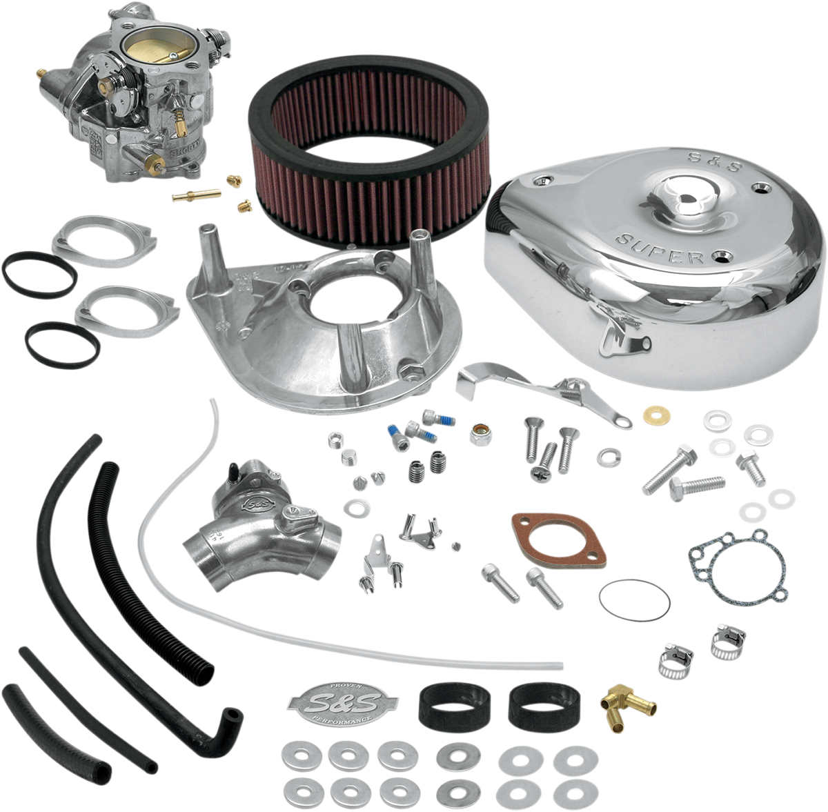 S&S CYCLE Super E Carburetor Kit with Manifold - Big Twin