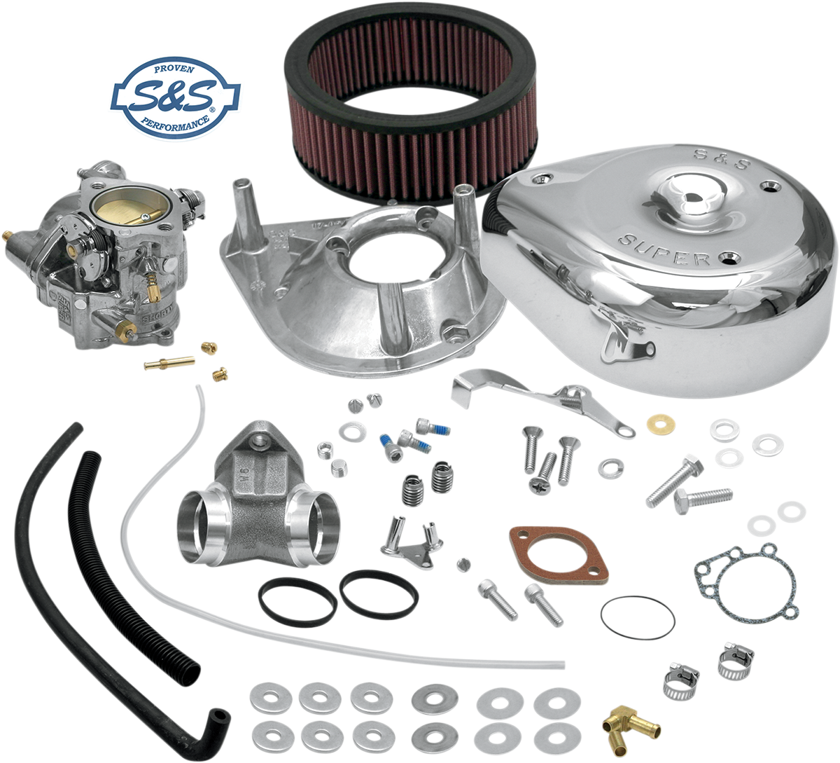 S&S CYCLE Super E Carburetor Kit with Manifold - Sportster