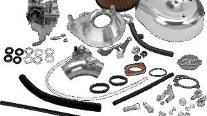 S&S CYCLE Super E Carburetor Kit with Manifold - Evolution Big Twin
