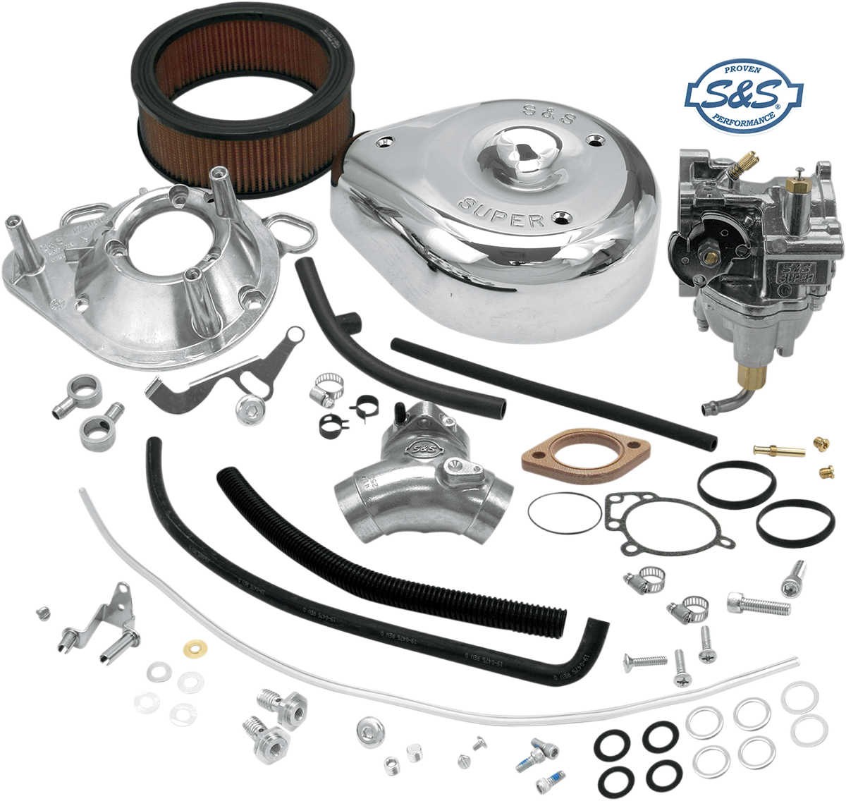S&S CYCLE Super G Carburetor Kit - Evolution Big Twin