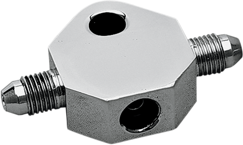 MAGNUM SHIELDING Banjo Fitting - 12 mm - AN3 180° - Black - Image 2