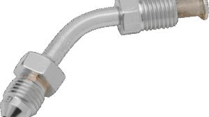 DRAG SPECIALTIES #3 Male Fitting - 3/8-24 Inverted Flare - 45°