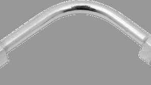 DRAG SPECIALTIES #3 Male Fitting - 3/8-24 Inverted Flare - 90° - Long