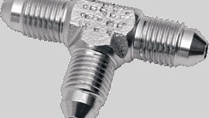 DRAG SPECIALTIES #3 Male Fitting - Tee Adapter